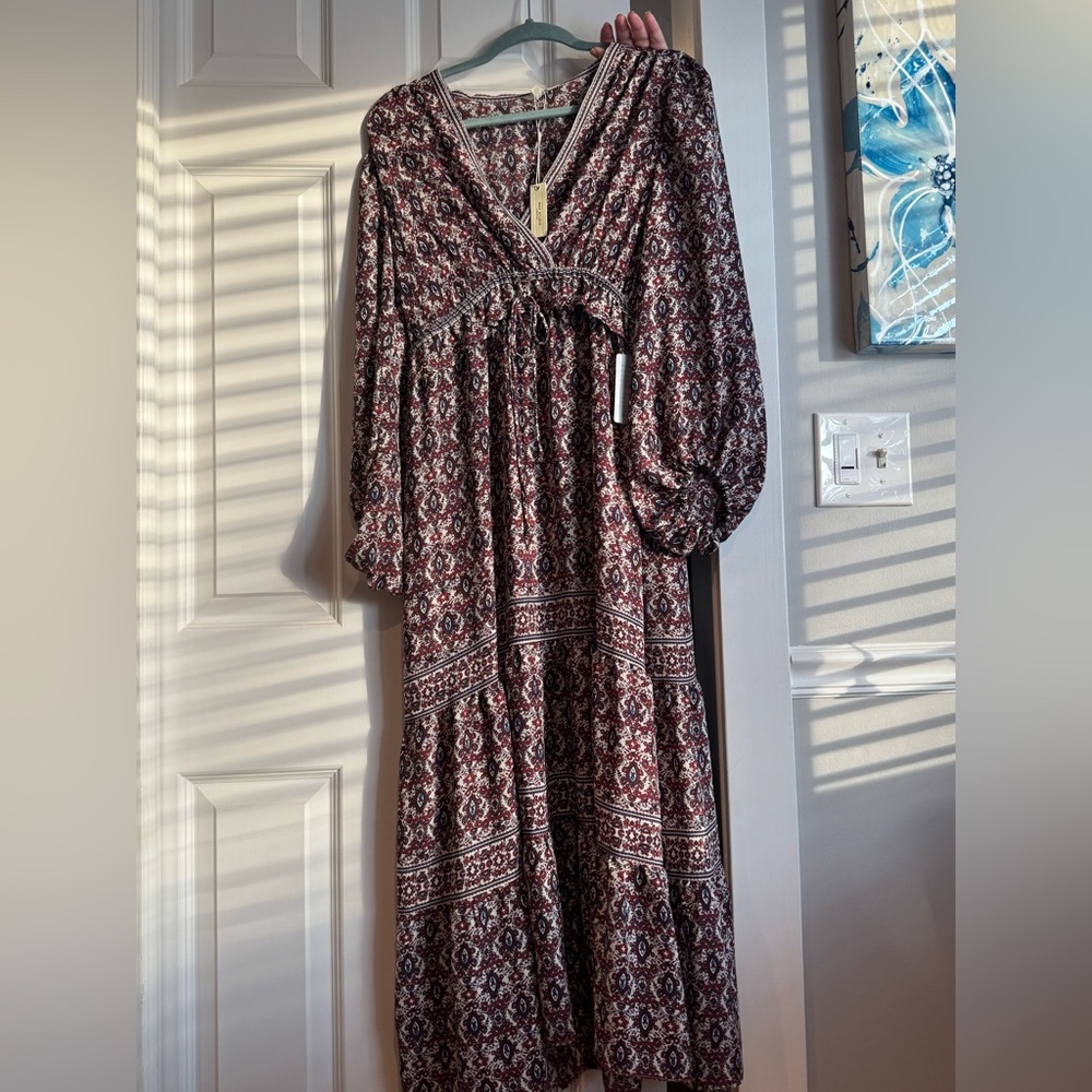 Max Studio floral maxi dress